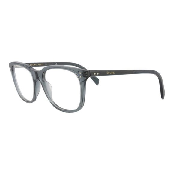 Celine Womens Square/Rectangle Blue Blue Transparent Fashion Designer Eyewear - Picture 1 of 4